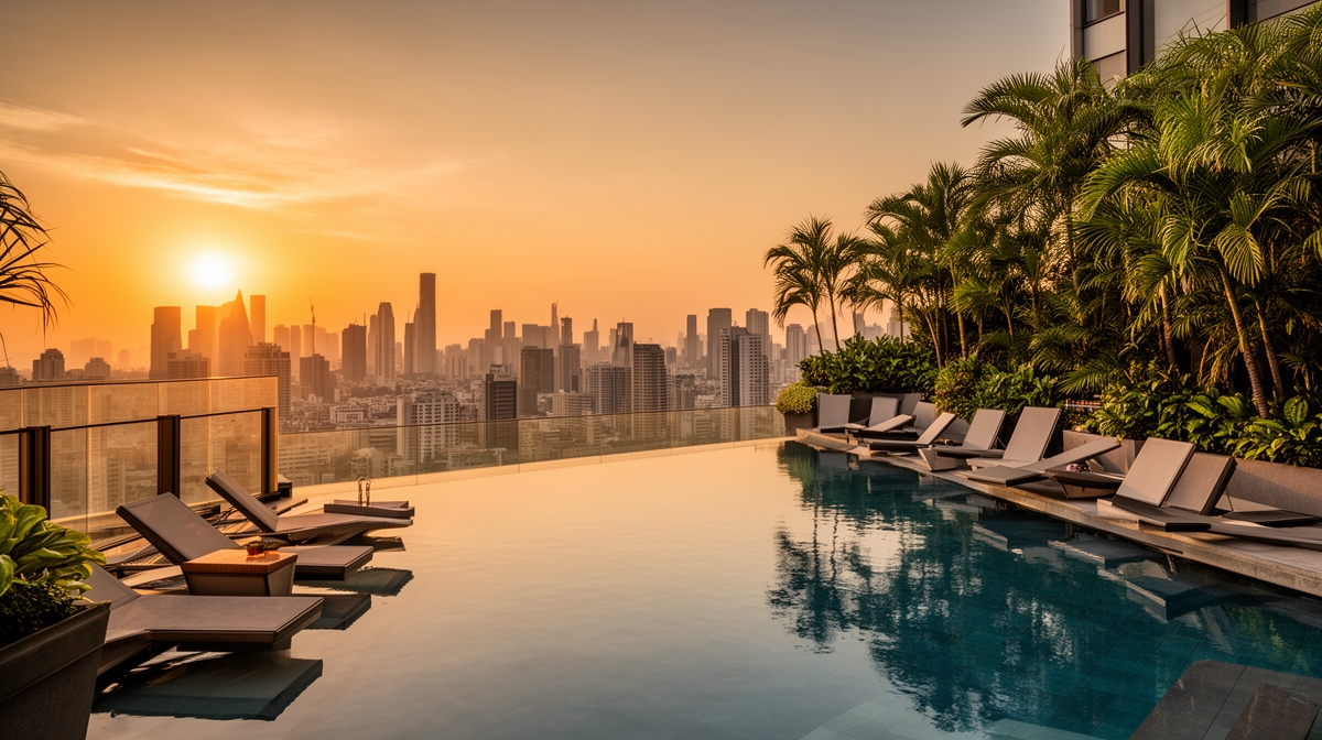 Rooftop Infinity Pool